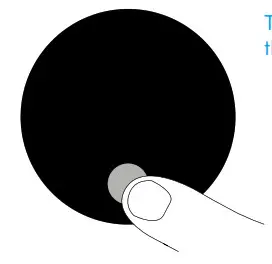 dyson Digital Slim Cordless Vacuum Cleaner - being pressed.