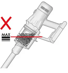 dyson Digital Slim Cordless Vacuum Cleaner - e MAX mark