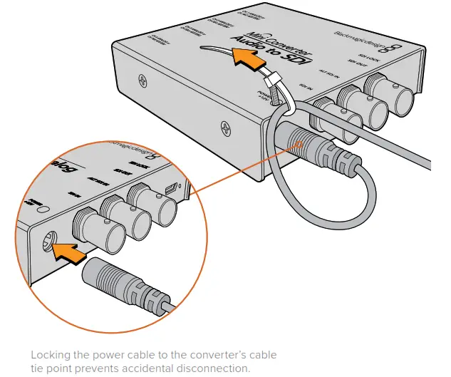 Blackmagic design Micro Converter BiDirectional SDI HDMI 3G - Power1