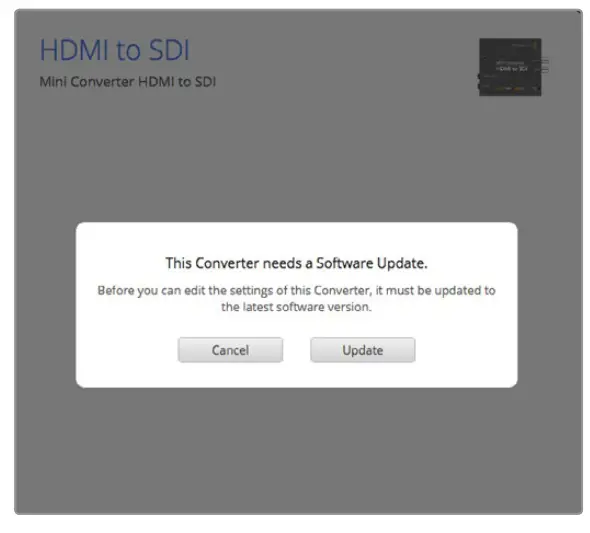 Blackmagic design Micro Converter BiDirectional SDI HDMI 3G - fig 13