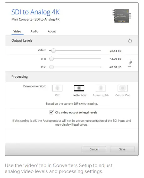 Blackmagic design Micro Converter BiDirectional SDI HDMI 3G - fig 36