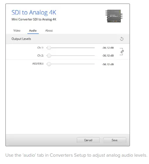 Blackmagic design Micro Converter BiDirectional SDI HDMI 3G - fig 37