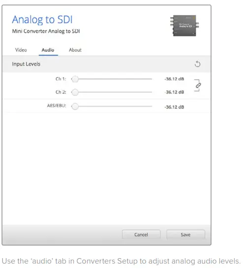 Blackmagic design Micro Converter BiDirectional SDI HDMI 3G - fig 42