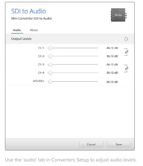Blackmagic design Micro Converter BiDirectional SDI HDMI 3G - fig 46
