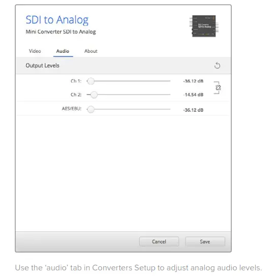 Blackmagic design Micro Converter BiDirectional SDI HDMI 3G - fig32
