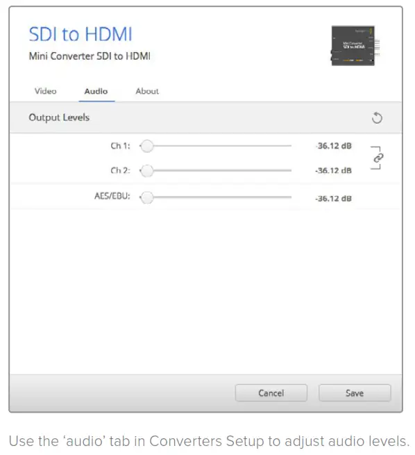 Blackmagic design Micro Converter BiDirectional SDI HDMI 3G - fig36