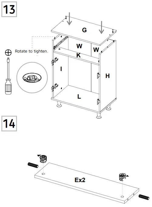 TUHOME Della 60 Pantry Cabinet-12