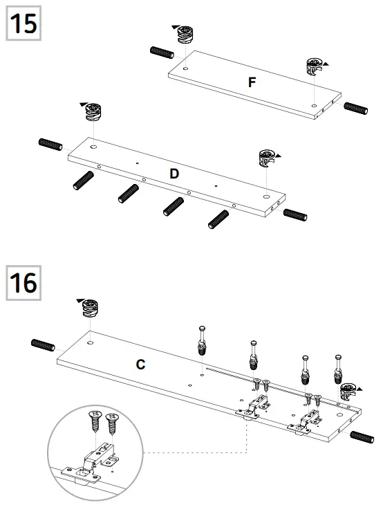 TUHOME Della 60 Pantry Cabinet-13