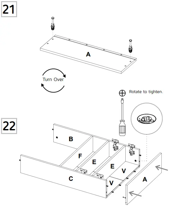 TUHOME Della 60 Pantry Cabinet-16