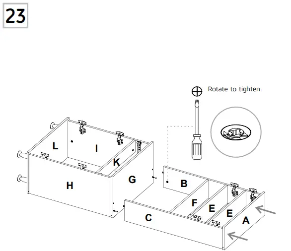 TUHOME Della 60 Pantry Cabinet-17