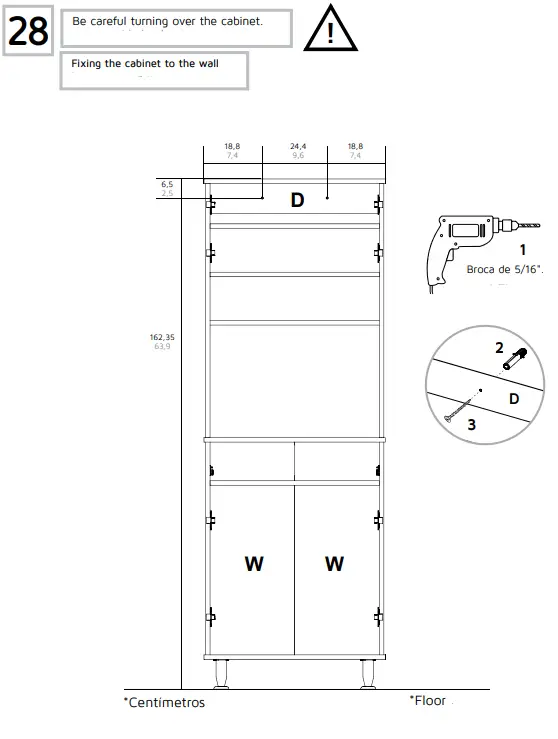 TUHOME Della 60 Pantry Cabinet-20