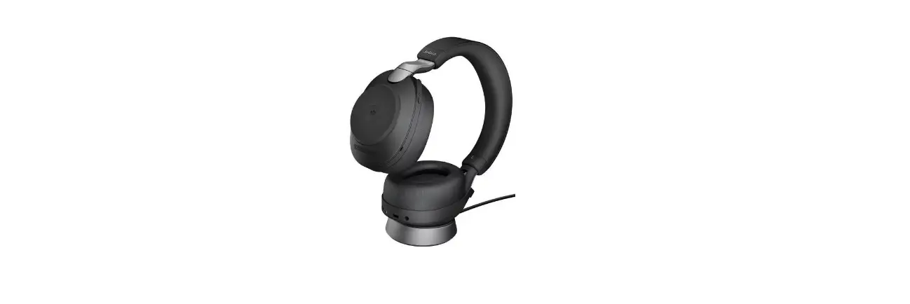 Jabra Evolve2 85 Usb-a Ms Teams Stereo With Charging Stand Black User Manual