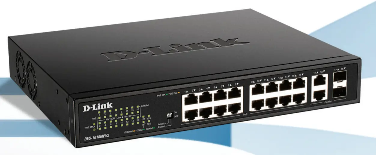 D-Link Poe Unmanage Switch -