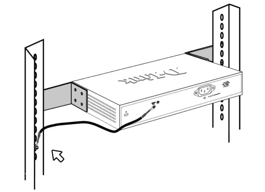 D-Link Poe Unmanage Switch - securely