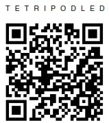 sbs L07 Tripod Stick Tripod and LED Light - QR Code