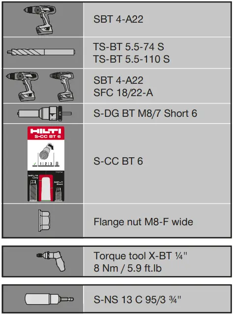 HILTI-S-BT-GF-M8-7-AN-6-Screw-in-Threaded-Studs-amp-Standoffs-2