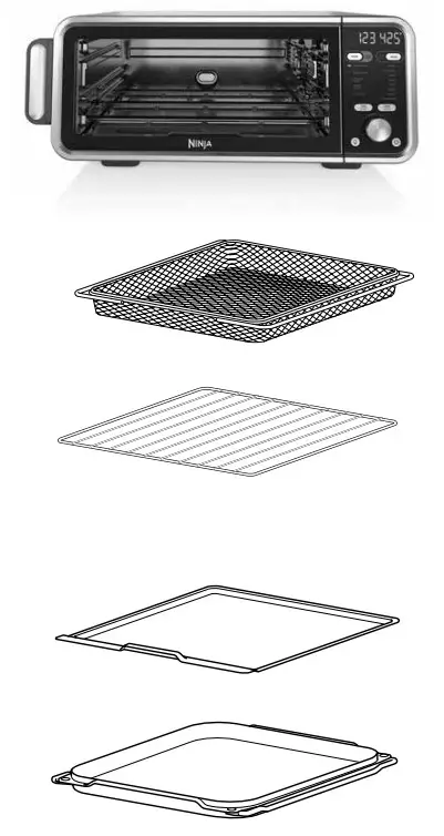 NINJA SP300 Foodi Dual Heat Air Fry Oven - Figure 1