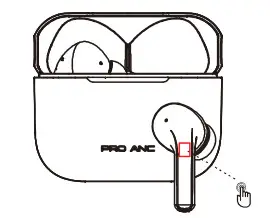 Tzumi 035-8029-4 Sound Mates Pro Anc -reset