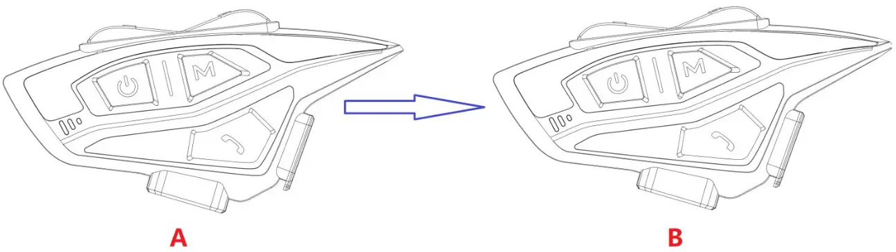 Hysnox Shark 08 Intercom Headset - Figure 10