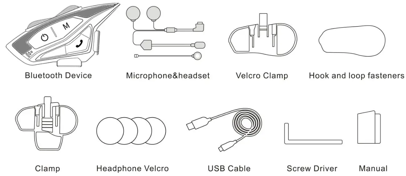 Hysnox Shark 08 Intercom Headset - Figure 16