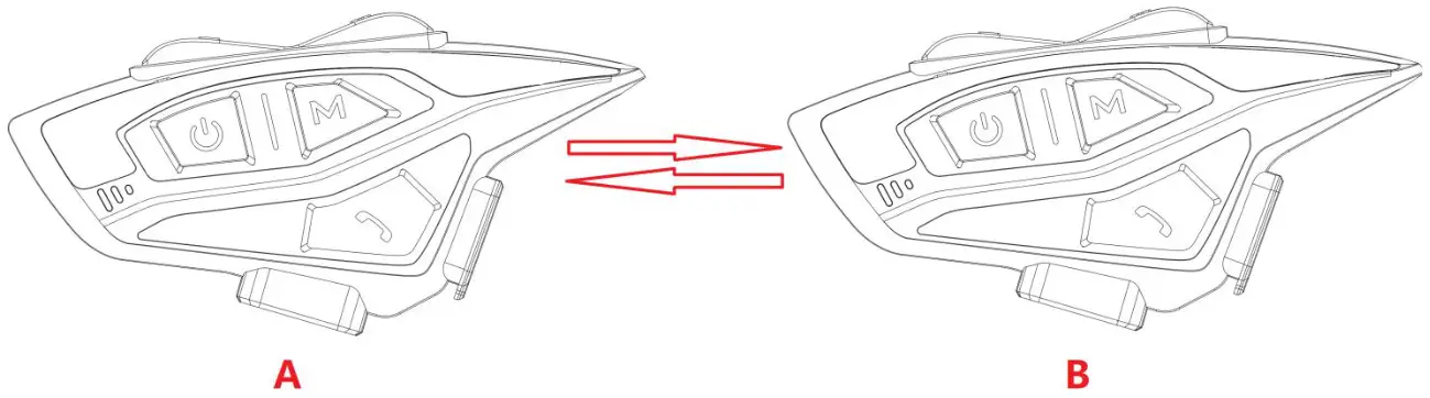 Hysnox Shark 08 Intercom Headset - Figure 7