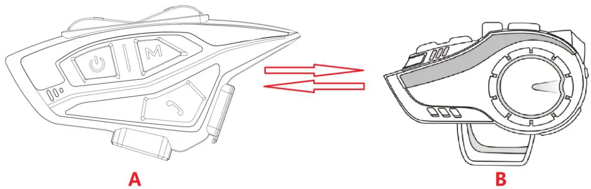 Hysnox Shark 08 Intercom Headset - Figure 9