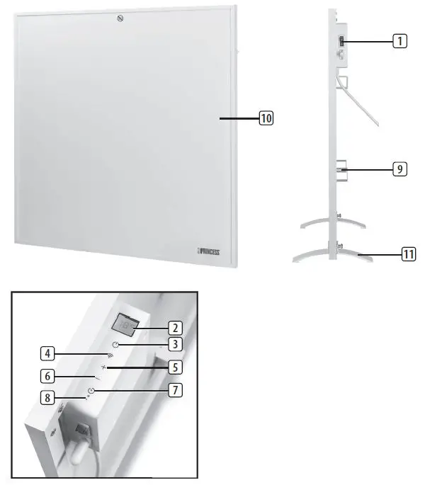 PRINCESS-01.343700.01.001-Smart-Infrared-Panel Heater-1