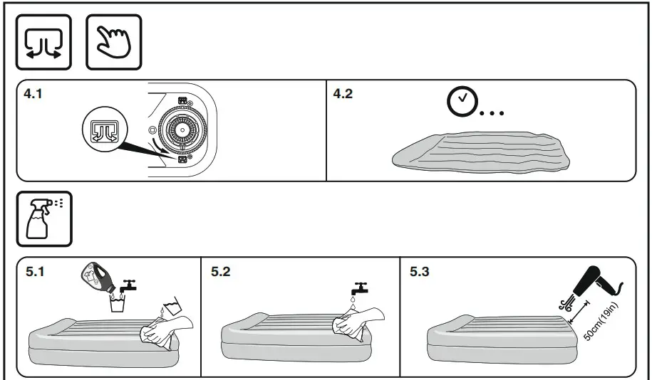 Bestway 67630 Built In AC Pump Airbed - overview 4
