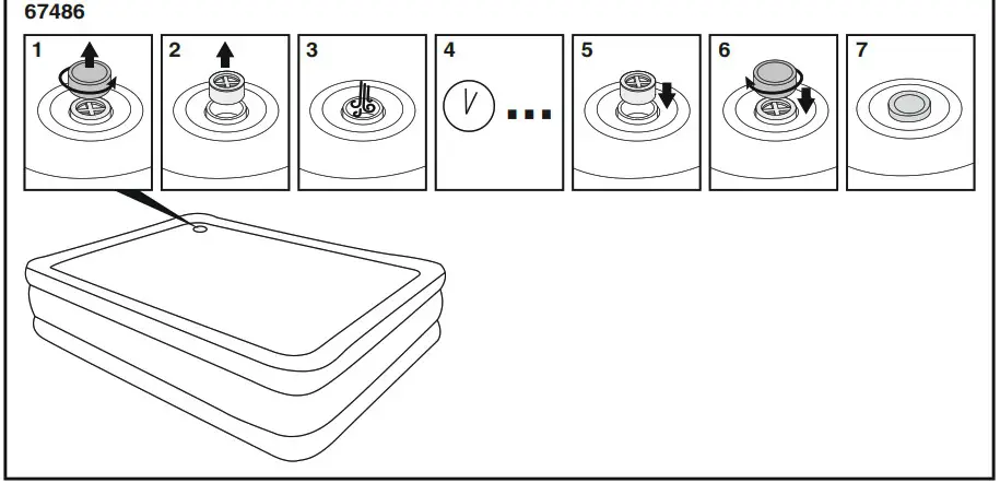 Bestway 67630 Built In AC Pump Airbed - overview 6