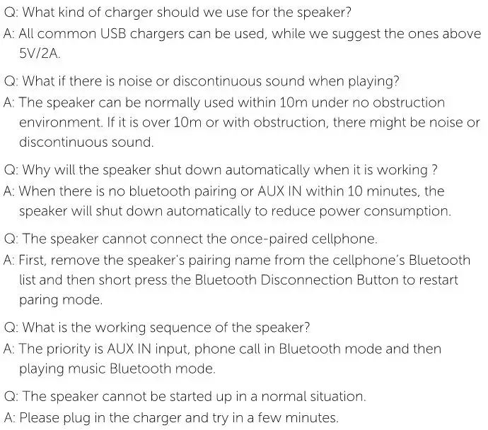 TRANSBOX GP-BS1000 - Frequently Asked Questions