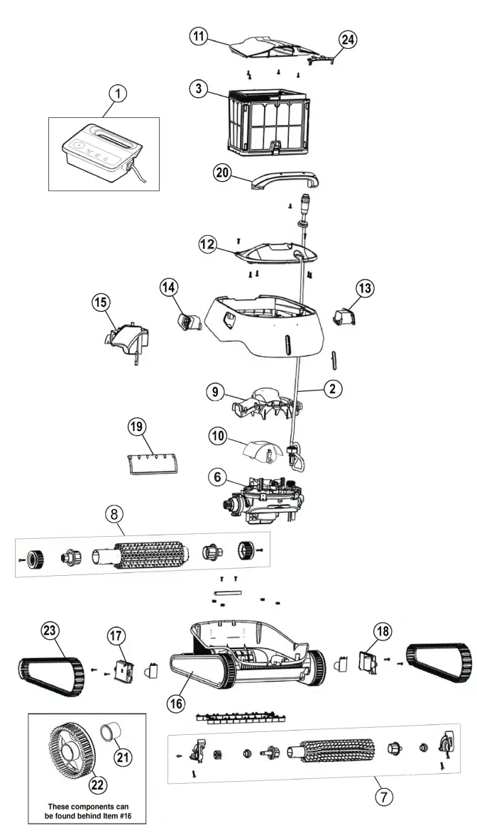 PENTAIR PROWLER 930 Robotic Inground Pool Cleaner - fig 40