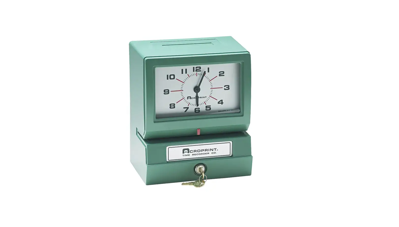 Acroprint 150rr4 Time Clock Time Recorder Instructions