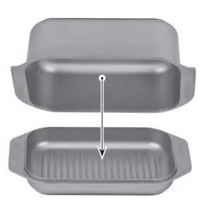 Copper Chef B07F1YBVNH Wonder Cooker Owner’s Manual - Shallow Roaster