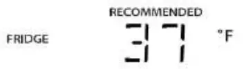 Refrigerator Temperature