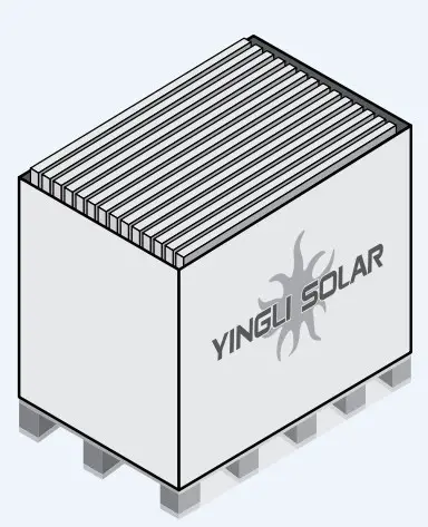 Pallet of PV modules
