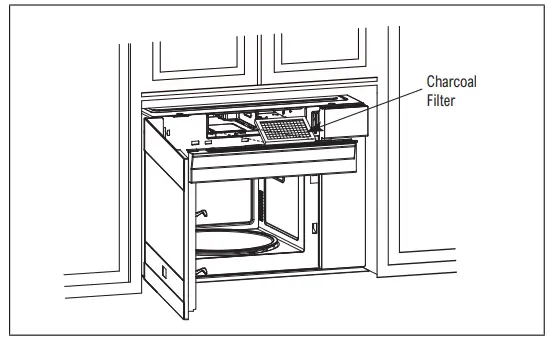 SHARP SMO1461GS 24 Inch Over Range Microwave Oven - Fig 8