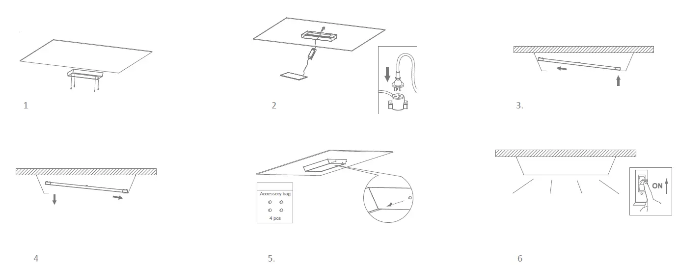 DOMUS PANEL-306-BLT Rectangular 25W LED Panel Light 3