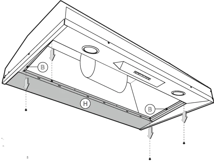 XOIL4819KSE 48 Inch Range Hood Inser 10