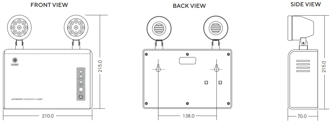 SUNNY-TM-Series-Self-Contained-Emergency-Light-fig-5