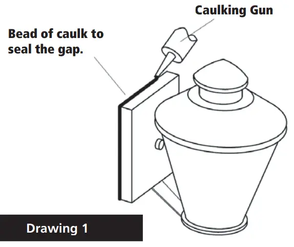 HINKLEY 2680 Light Outdoor Wall Light - Caulking Gun