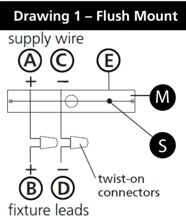 HINKLEY 2680 Light Outdoor Wall Light - Flush Mount
