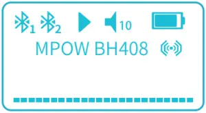 BH408A - Screen Display - Screen turns on