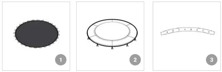BluMill SDT-1004HI Trampoline - ENCLOSURE