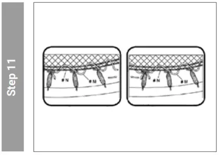 BluMill SDT-1004HI Trampoline - TASSEMBLY INSTRUCTIONS11