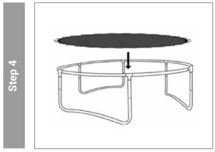 BluMill SDT-1004HI Trampoline - TASSEMBLY INSTRUCTIONS4