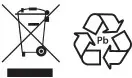 Disposal & recycle icons