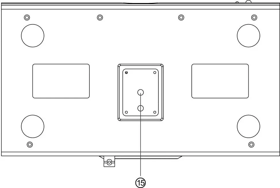 Lumens VC-TR1 Auto Tracking Camera-Bottom