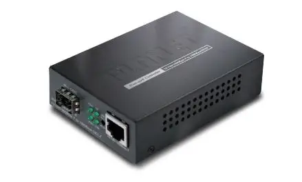 Managed Gigabit Ethernet Media Converter PLANET - overview