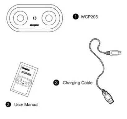 Energizer WCP205 Wireless Charging Pad-1