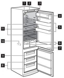 IKEA ISANDE 700 Integrated Fridge -FIGURE 3